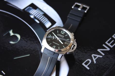 rubber b panerai straps|genuine Panerai straps.